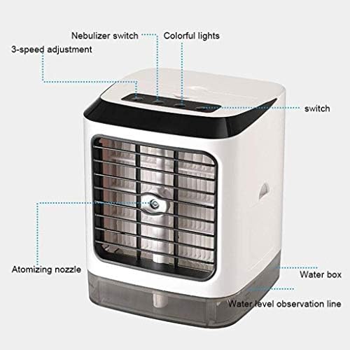 Лилианг-- испарувачки ладилници мини климатизација ABS 150 * 152 * 185мм ладење преносен работна површина USB ладење вентилатор вентилатор
