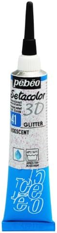 Pebeo Setacolor 3d Ткаенина Боја, 20ml, Сјајот Iridescent