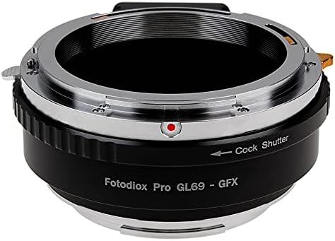 Адаптер за монтирање на леќи Fotodiox Pro - Компатибилен со Fujica GL69 монтирање на леќи на Fujifilm G -Mount без огледални системи