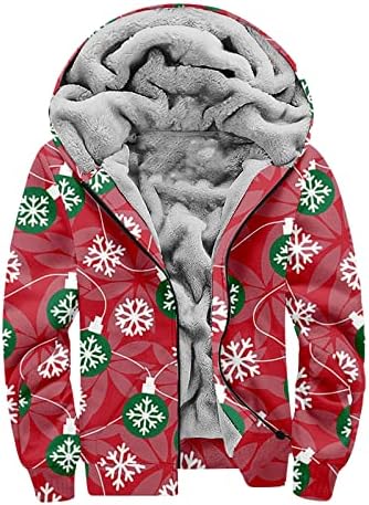 ADSSDQ долги ракави Основни плус големини дуксери Мажите патуваат зимско топло со качулка за џемпери, вклопуваат графички густ поштенски патент