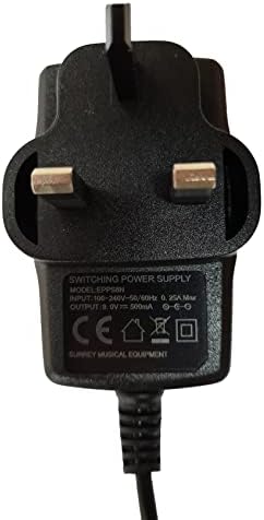 Замена на напојување за главните ефекти на BBE Adapter Adapter UK 9V