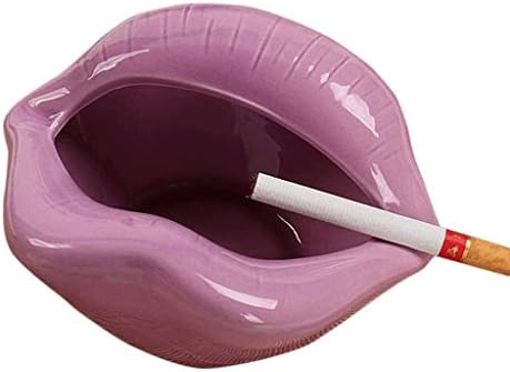 Шип керамички пепелник секси усни Аштрај креативна личност мода од пепелник им дава на пријателите нешто