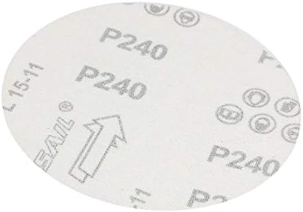 Нов LON0167 5-инчен DIA има 240 решетки за пескарење сигурна ефикасна дискови со ставање шкурка 20 парчиња за осциларна алатка
