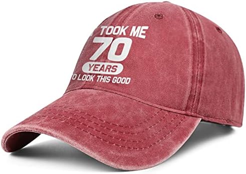 Симизирани 70 -ти роденденски подароци за мажи жени - 70 години подароци за мажи жени - потребни се 70 години да се погледне оваа добра капа