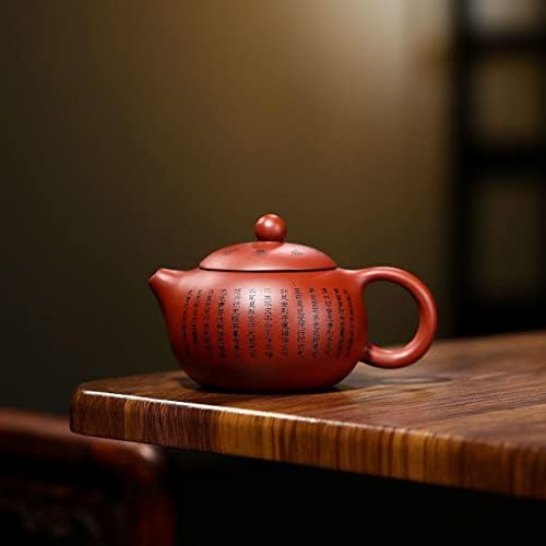Yixing Purple Clay Tea Pot Home Custarized Teaware Рачно изработен Xishi чајник чај со чај со чај 200 мл