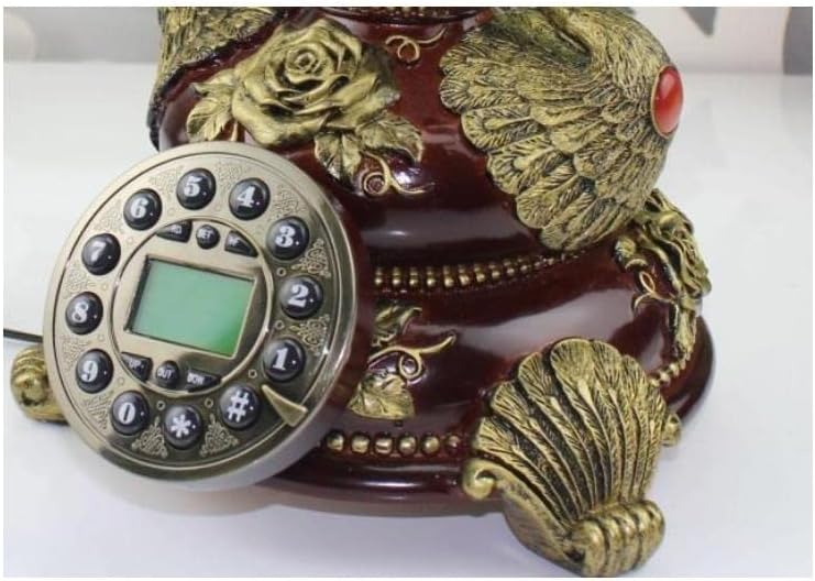 Телефонска декорација на домаќинства SJYDQ Телефонски телефон/редицијална/без рака/лична карта на повикувач на задник