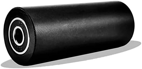 RFXCOM црно тркало за движење на лежишта, дијаметар 18/24mm 28mm тврда површина управувана од макара за нечистотија, двојни лежишта