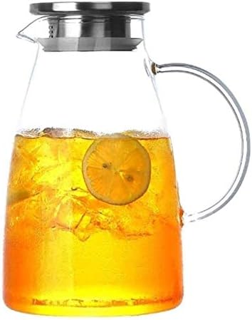Стаклен котел стакло чајник чајник стаклен чајник чајник чаши големи капацитети со голема температура отпорна на чајник чајник