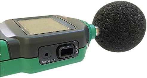 BBSJ Autoranging Digital Digital Sound Meter Meter Decibel Tester мерач на бучава со интерфејс и софтвер, 30dB до 130dB