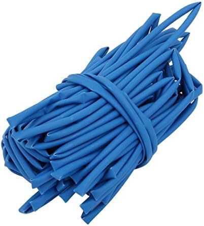 AEXIT TETER STRINKEL EELTRCHEATHER EENTICE TUBE 8mM Внатрешна диана сина жица за завиткување на кабел за кабел 10 метри долг 10 метри