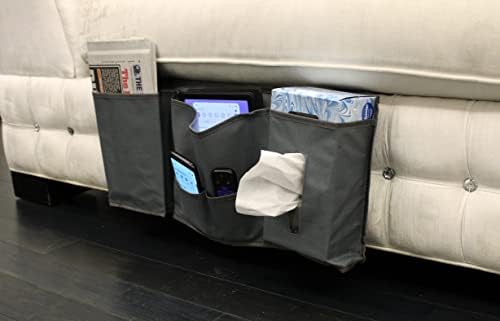 Доверливи индустрии Inc. Најважни работи 5 џебни кревети на кауч на кауч, организатор за складирање на организатор Телефон