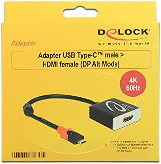 Делок Адаптер КАБЕЛ USB Тип Ц Машки > HDMI 4 К/60Hz Црна Стара Мода