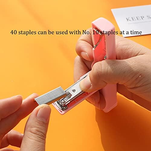 Канцеларијата на Staplers Mini Stapler со сет на Staples, 12 лим капацитет со 1000 степени, мала големина на степлер, се вклопува во дланката