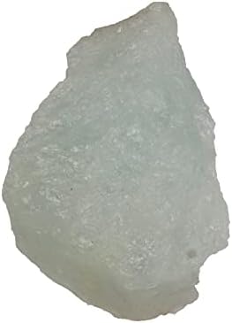 GemHub 140,6 CT Природно груб аква небо Аквамарин Кристал, Земја Минирана кристал за декорација, завиткување на жица, заздравување