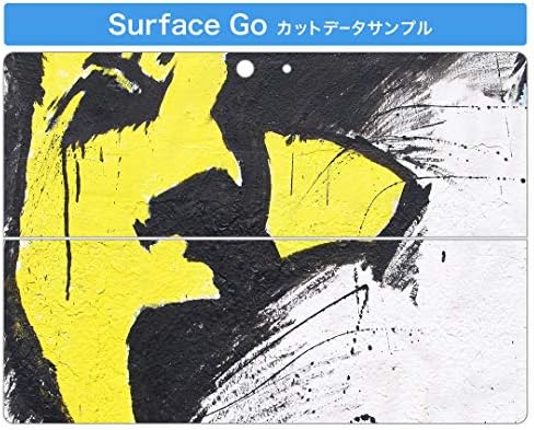 Декларална покривка на igsticker за Microsoft Surface Go/Go 2 Ултра тенки заштитнички налепници на телото 001248 Графити лице