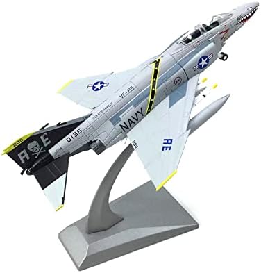 Класичен борец модел 1: 100 американски F-4C Phantom Diecast Metal Airplane
