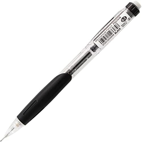 Пентел пресврт Избришете кликнете на автоматски молив со 2 полнења на Eraser и олово, 0,5 мм, разновидни буриња, бојата може да варира, 2 пакувања