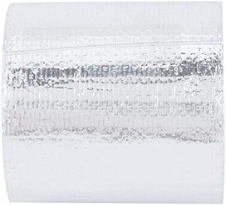 Леплива лента за топлински штит за завиткување на автомобили Алуминиум фолија Леплива рефлексивна лента за завиткување на топлински штит 5м