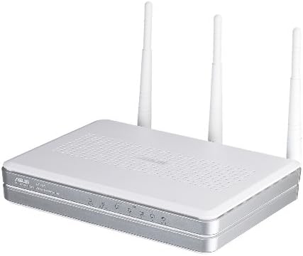 ASUS Wireless-N 300 Maxims Performance Router со единечен опсег за игри: Брз Gigabit Ethernet, Поддржете го USB-Hard Drive и печатачот
