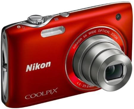 Nikon Coolpix S3100 14 MP дигитална камера со 5x Nikkor со широк агол со оптички зумирање и 2,7-инчен LCD