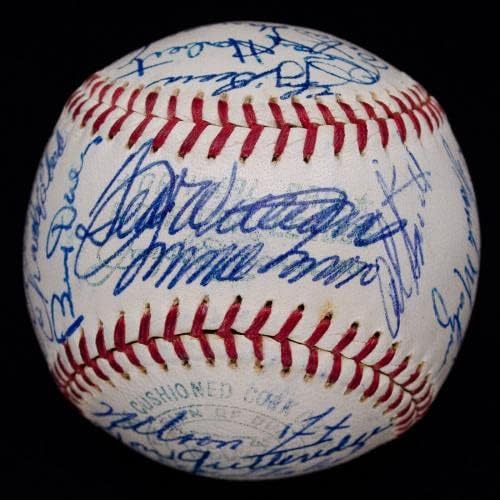1960 Ал Сите starsвезди потпишаа оал топка Мики Мантл Тед Вилијамс Роџер Марис ЈСА ЛОА - Автограмски бејзбол
