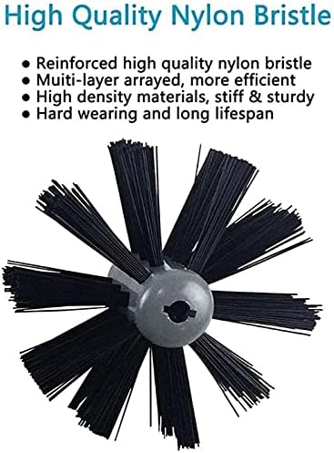 QDY -Dryer канален проветрувач долга рачка флексибилна алатка за чистење на четки за чистење на четки за чистење на алатки за чистење на кабини