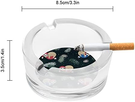 Пепелници за цигари мрзливи животински кристално стакло стакло од пепел пушење на држач за пепел за дома хотелска канцеларија маса врв