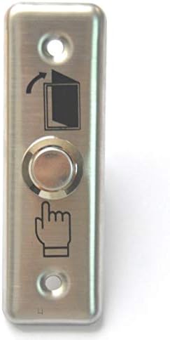 Делови на алатки 1 копче за излез од не'рѓосувачки челик за контролор за пристап до врата