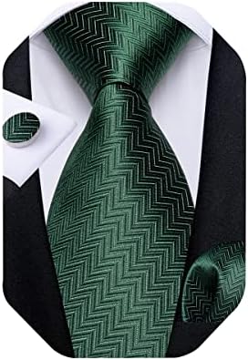 Машка свилена вратоврска и џебна плоштад ткаена формална форма за вртење постави цврсти вратци