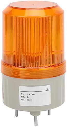 LED аларм за аларм во колона Vaduma, ротирачки индустриски индикатор 24V DC Индустриски континуиран LED сигнал кула ламба