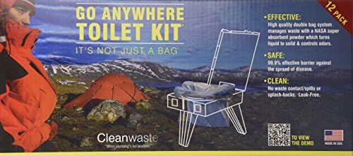 Cleanwast wag Преносни торби за тоалети-100-пакет