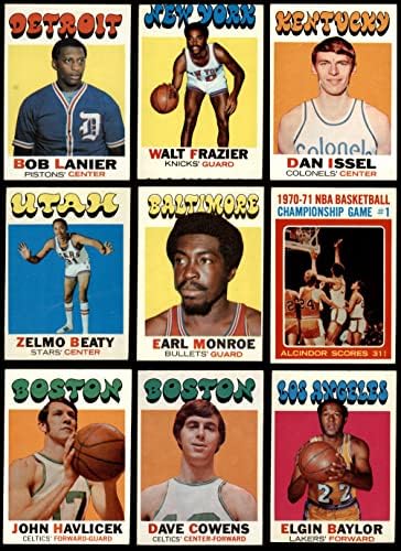 1971-72 Комплетна кошарка на Топс, комплетен сет VG+