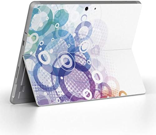 Декларална покривка на Igsticker за Microsoft Surface Go/Go 2 Ultra Thin Protective Tode Skins Skins 000942 Chanthipen Round