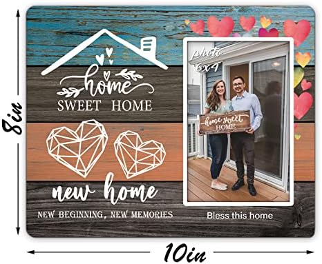 Ku -Dayi Нови рамки за домашни слики за домаќинство, прва домашна куќа со фотографии за нови сопственици на домови, подароци за домаќинство