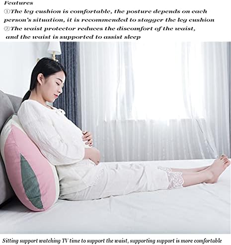Перница за бременост во Wonoos, перница за породилно тело за странично спиење и олеснување на болката во грбот, перница за бременост