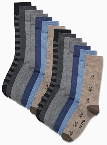 Чорапи за фустани за мажи на Изод - чорап со лесна екипа за удобност