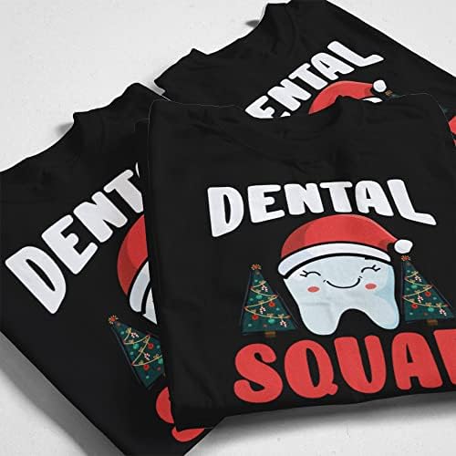Стоматолошка екипа весела заби Божиќна стоматолошка кошула, стоматолошка Божиќна кошула, стоматолошки подароци за жени, Среќна Божиќна маичка,