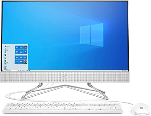 HP All-in-One 24-DD1036 Компјутер, Intel Core i3-1115G4, Windows 11 Home, 8 GB RAM меморија, 256 GB SSD, бело