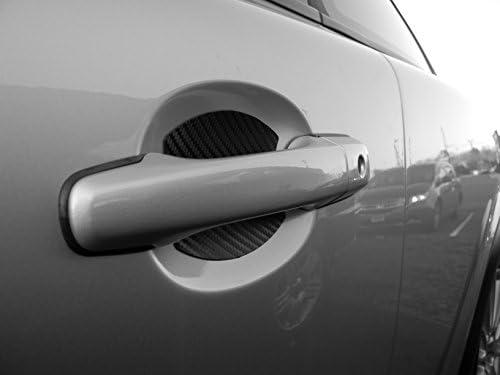 Cupeez for Cars Carbon Fiber Auto Acpory Car Roar Roar Roar Dorck Cover Cover Protector одговара на Volkswagen Jetta