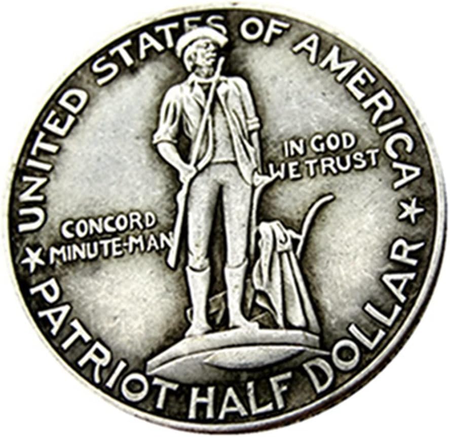 Сад Половина Долар Комеморативна Монета 1925 Странска Копија Сребрена Позлатена