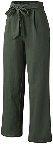 Панталони од Енху тинејџерски девојки постелнина спортска атлетска лак вратоврска од блесок bellвонче на дното панталони пижами ноќници за џемпери јуниори ир