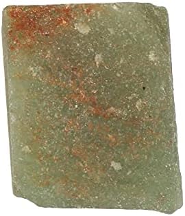 Природна груба африканска зелена жад заздравување кристален камен 31,30 КТ