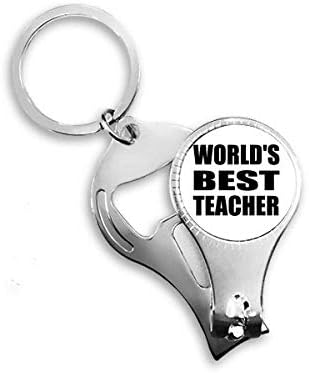 Најдобриот Учител На светот Цитат За Нокти Нипер Прстен Клуч Синџир Шише Машинка Машинка