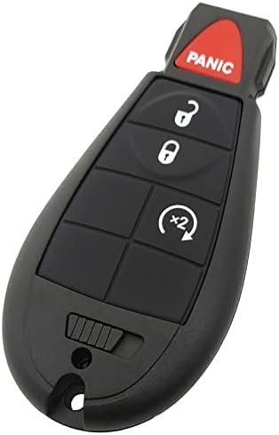 Vurbemes Key FOB Case Case Key Fob Fit For for 2013-2021 Dodge RAM 1500 2500 3500 4500 5500 2013-2018 Камион без клуч за влез Далечински управувач