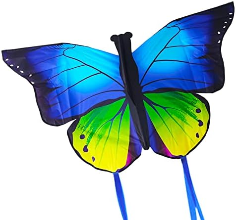 Кајденски 53инч Кит со пеперутка со летачки линии лесно да летаат за деца и возрасни