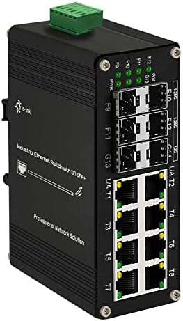 Индустриски 8-порта Gigabit Ethernet Plus Switch со 2x10g SFP+ и 4x 1g/2.5g/10g/мулти-Гиг SFP, ширина на опсег од 70Gbps, DIN Rail