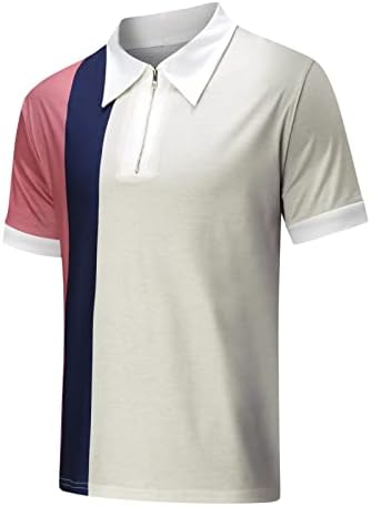 Машки гроздобер поло маици лесни 70 -ти години голф кошула со кратки ракави обични тимови класичен тенис за дишење активна облека