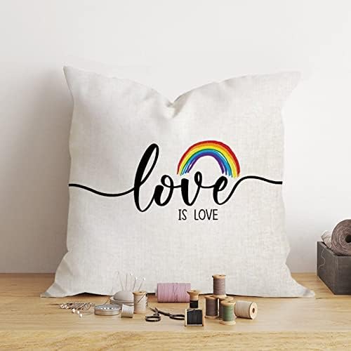 Loveубовта е loveубов, фрлање перница за покривање на песни за вineубените, геј гордост виножито ЛГБТ истиот пол геј перница