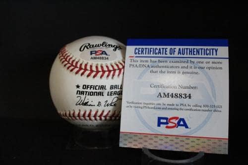 Ентони Јанг потпиша бејзбол автограм авто -автограм PSA/DNA AM48834 - Автограмирани бејзбол