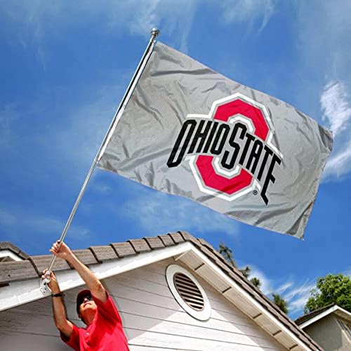 Охајо Државниот Универзитет ОСУ Баки Големи Сиви Колеџ Знаме